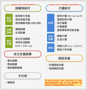ayuda discapacidad japon
