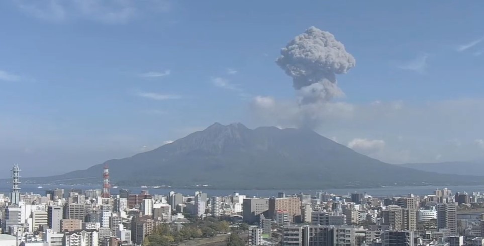 volcán Sakurajima