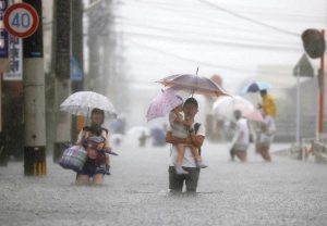 lluvias intensas japon